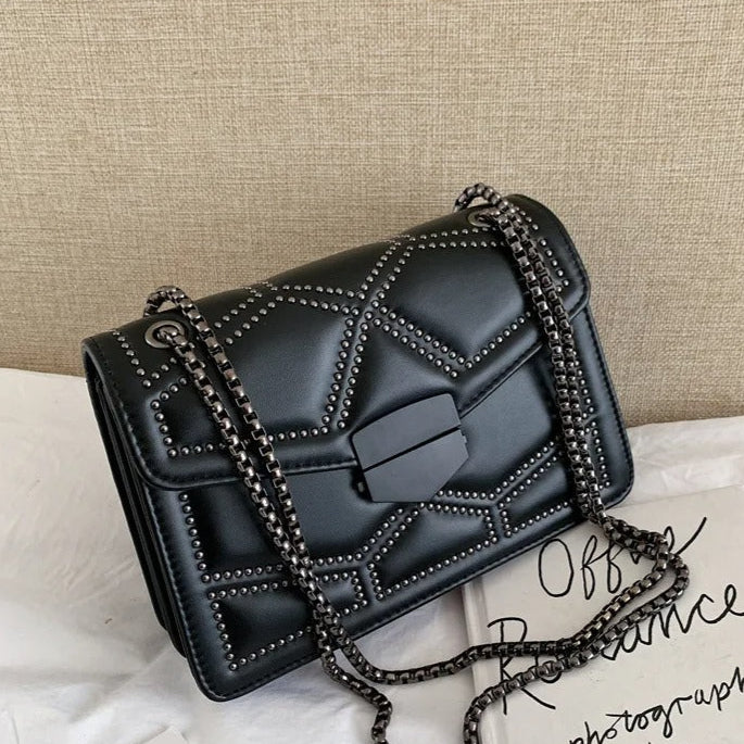 Bolsa Vintage Chic Shoulder Bag