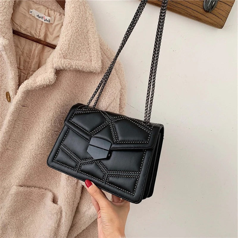 Bolsa Vintage Chic Shoulder Bag