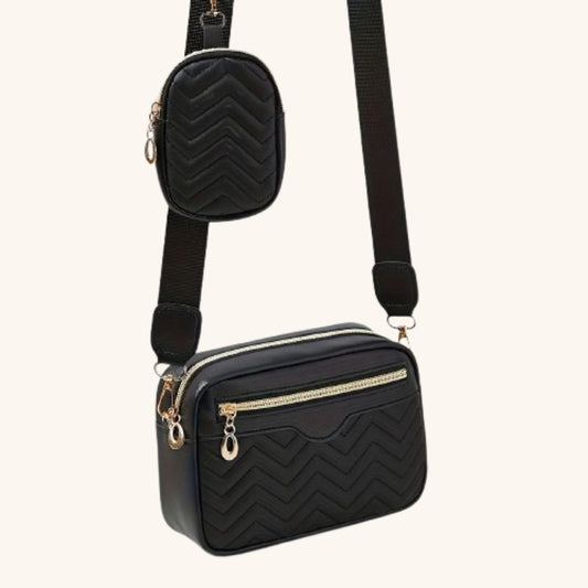 Bolsa Minimalist Quilted Crossbody