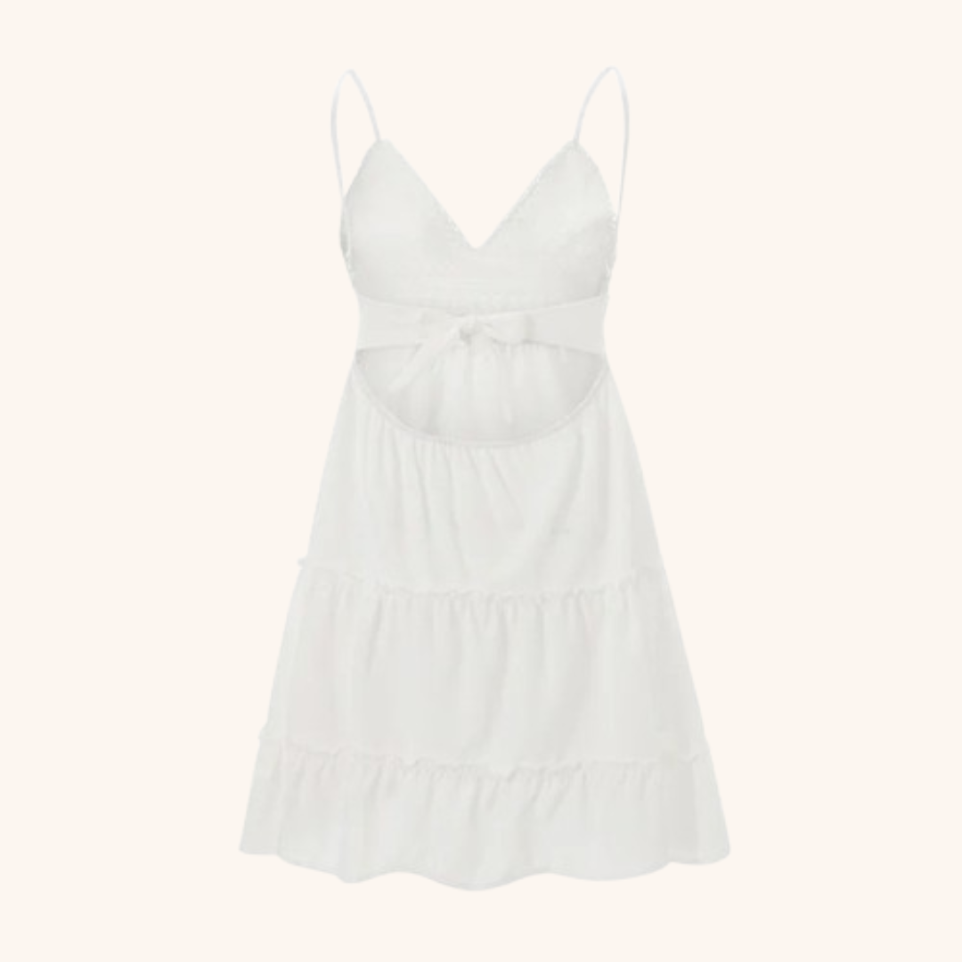 Vestido Curto - Aurora Branco