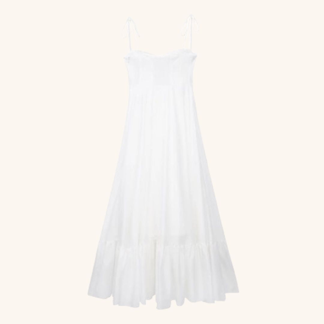 Vestido Elegant Layered Maxi
