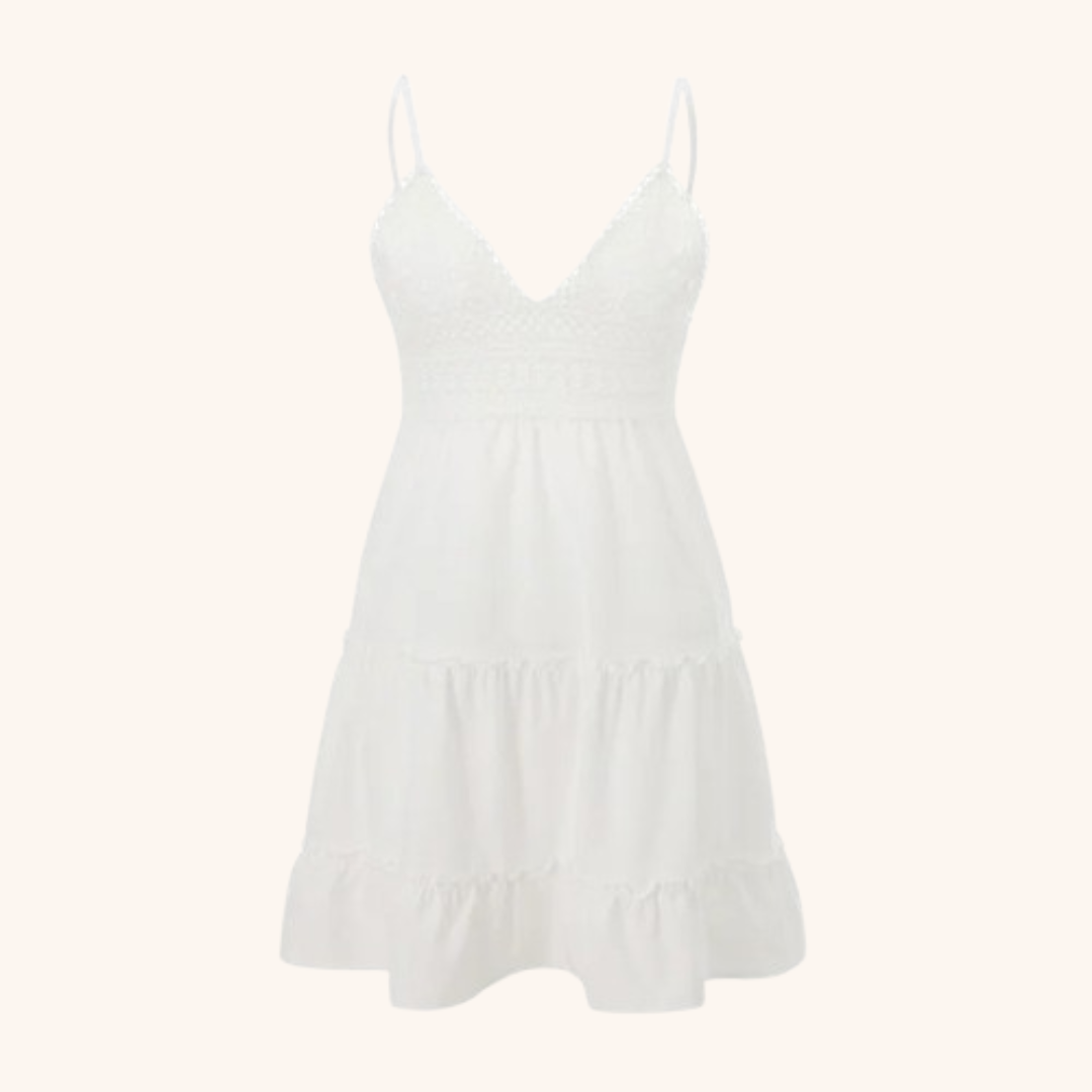 Vestido Curto - Aurora Branco