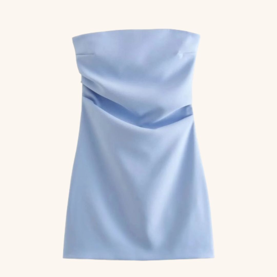 Vestido Off-Shoulder Corset