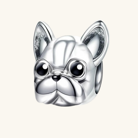 Bulldog Silver- Berloque