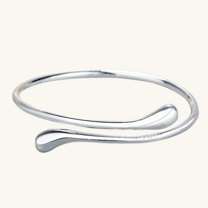 Pulseira de Prata Ajustável