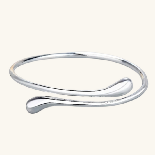 Pulseira de Prata Ajustável